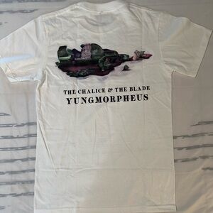Real Bad Man White Graphic T-Shirt